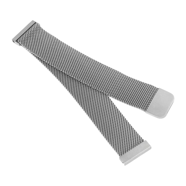 Klokkereim 20 mm magnetisk lås med flatt hode i rustfritt stål Enkel installasjon Klokkebånd for GT2 Sports Party Travel Sølv