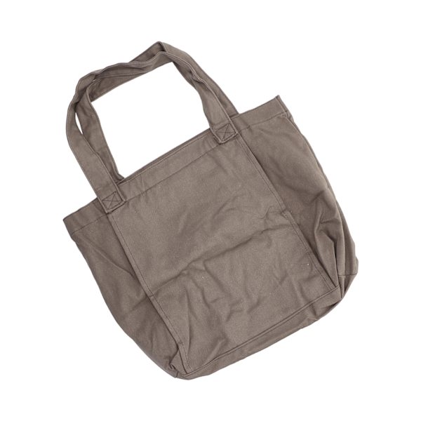 Yogamåtte Bæretaske Bærbar opbevaring Canvas Carryall Skuldertaske 2 lag med lynlås Grå