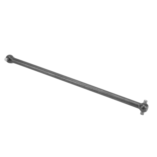 RC Hjuldrivaksel stift til stift 135 mm stålkoblingsstang Central drivaksel til ARRMA 1/7 1/8 RC bil sort