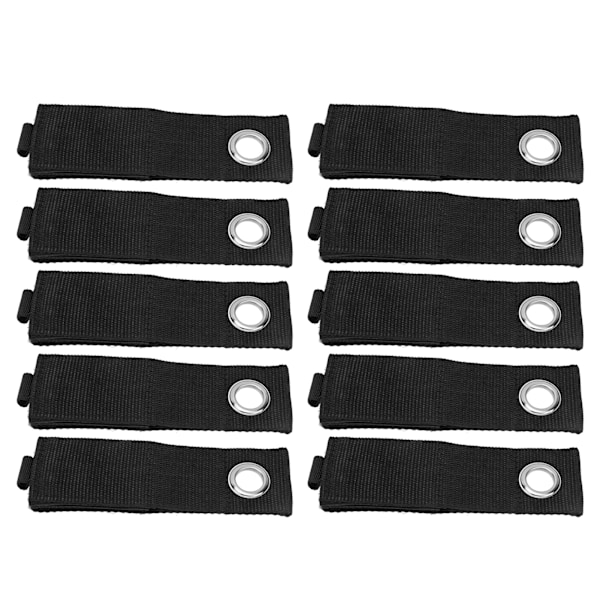 10 st Förvaringsband med Haken och Slinga, Förlängningssladd Förvaringshållare, Organiserare, Wrap Keeper L