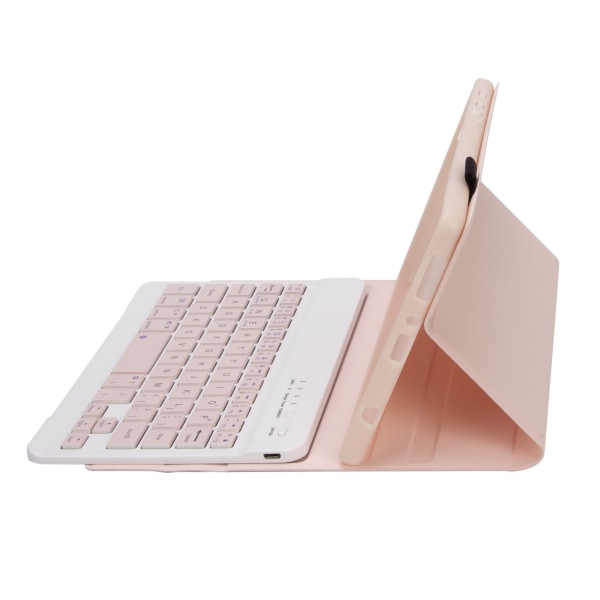 Bluetooth tangentbord med cover för Samsung Tab A9 8,7 tum SM-X110/X115 pink