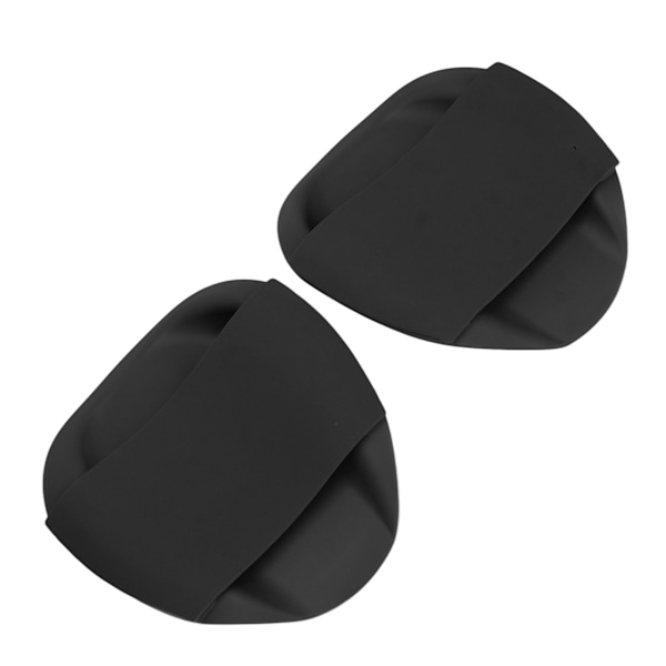 Simträningspaddel Svart PP Silikon Ergonomisk form Simträningspaddel för Freestyle Small