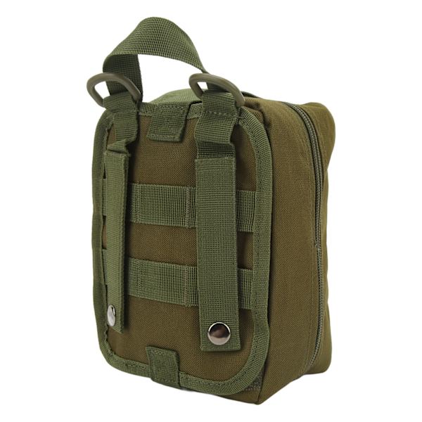 Nylonbälte Molle Midjeväska Multipurpose Outdoor Emergency Survival Molle-påse för vandring Bergsbestigning OD Grön