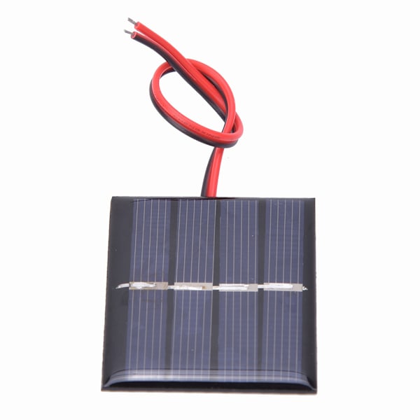 4 kpl 0,36W 2V aurinkopaneeli latauslevy ja elektroninen linja pienille sähkölaitteille