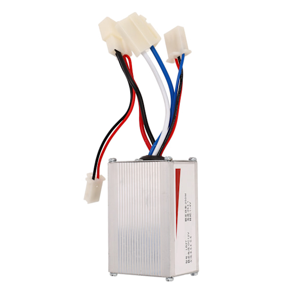 12V 250W motorhastighedsregulator Børstet med 3 ledninger Aluminiumskal Motorhastighedskontrolboks til elcykler