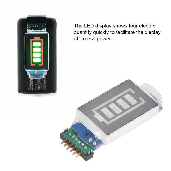 Bærbar RC Drone Batteri Elektrisk Mængdevisning Tilbehør til MAVIC MINI