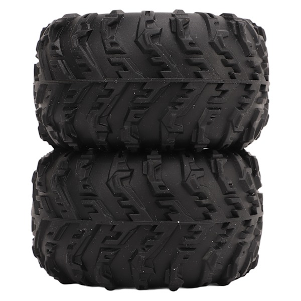 2 st 85mm RC-bildäck 47mm Bredd 12mm Hexadapter Gummibilbytesdäck för SCY 16101 16102 1/16 RC-bil