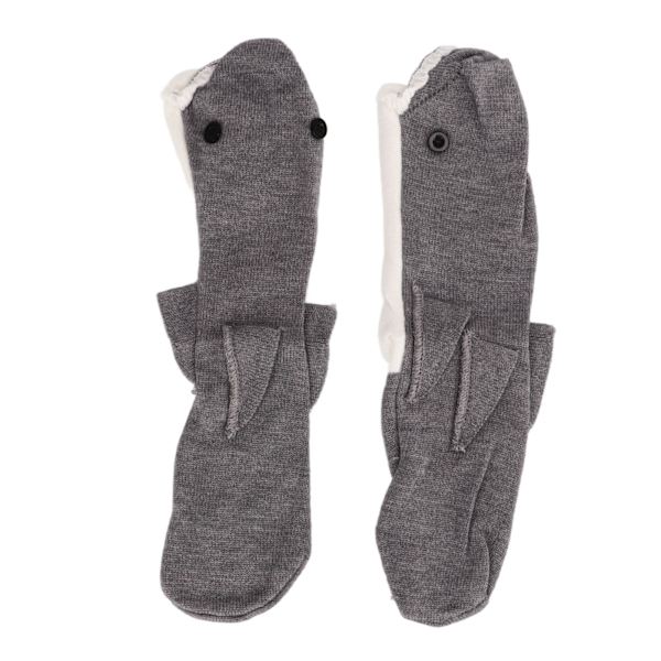 Roliga djurstrumpor Vintervarma tjocka unisex bomullsstickade golvstrumpor till julklappar Shark