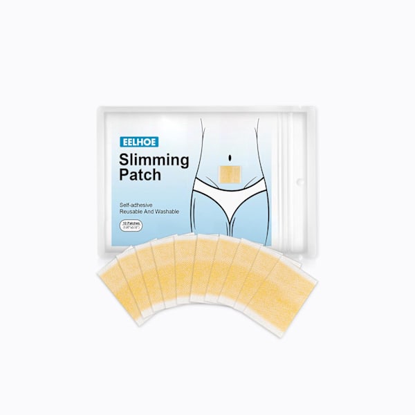 10 stk. slanke- og kroppsformende plaster. Forbedret, helt naturlig anti-cellulitt, late oppstrammende, stor mage, kroppsforming