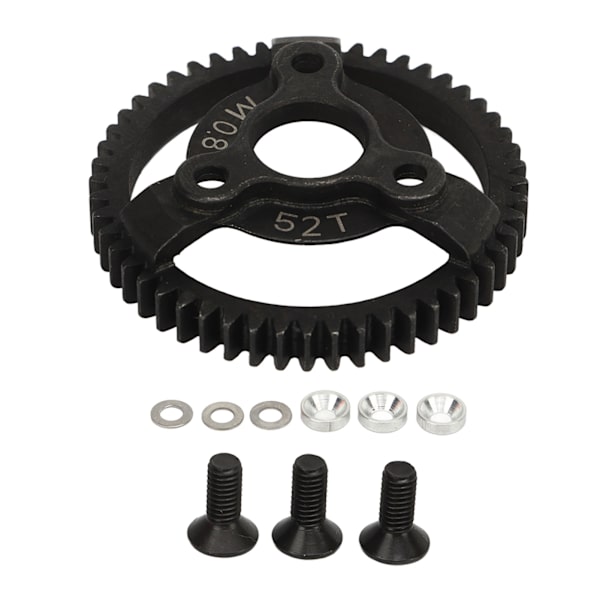 Kugghjulssats metallståltransmission för 1/10 Traxxas Slash 2WD RC Car 32P 0.8M 52T