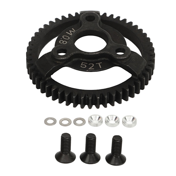Metalliteräksinen hammaspyöräsarja 1/10 Traxxas Slash 2WD RC-autoon 32P 0.8M 52T