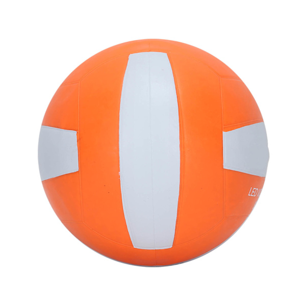 LED Glow In The Dark Volleyball Gummi LED Vibrasjon Nattlysende Volleyball for utendørsbruk