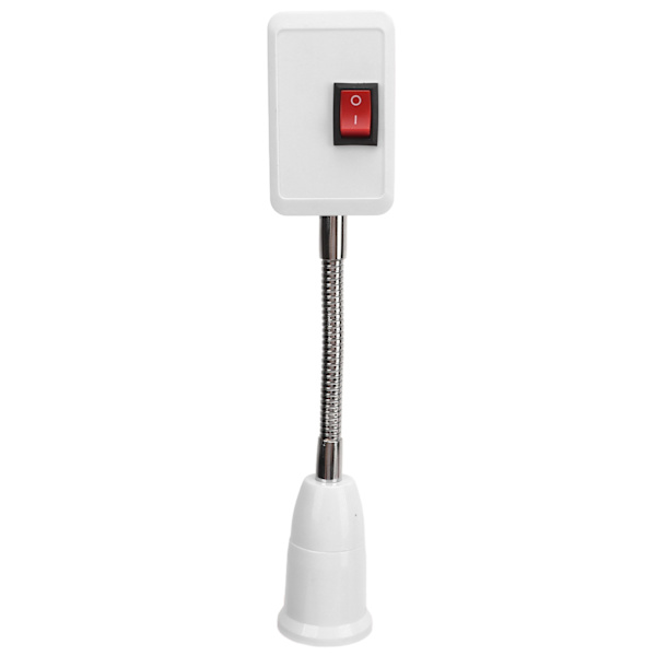 All Direction Extension Adapter Extension Socket Converter E27 Socket Converter med strömbrytare EU-kontakt AC110‑220V
