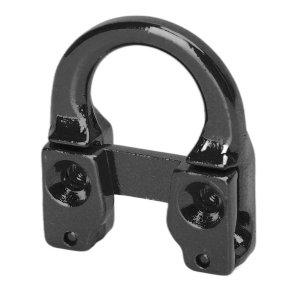 Bueskydning Metal D-løkke U-form Ring Metal D-ring Bueskydning Jagt Målskydning Beskyttelse Hjælpemiddel Tilbehør Sort