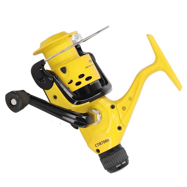 12 BB Fiskehjul Plast Aluminiumlegering Drag Spinning Reel 5.2: 1 höghastighets fiskerulle för sjövatten sötvatten CTR7000