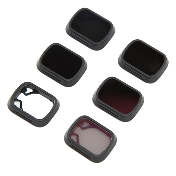 6 stk. Dronekameralinsefilter Vandtæt optisk glas UV CPL ND8PL ND16PL ND32PL ND64PL Dronefilter til MINI 3PRO