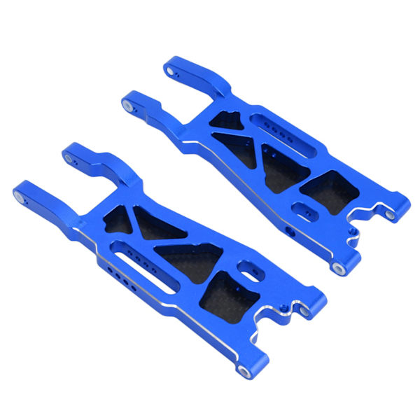 RC etuakselin ripustusvarret setti alumiiniseos ja hiilikuitu levy RC etuakselin ohjausvarret TRAXXAS 1/8 4WD SLEDG Blue