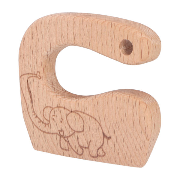 Trä Barnkniv Frukt Grönsaker Brödhackare Barn Utekök Skär Matlagning Leksak Elefant