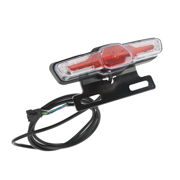 Baglygte til elcykel LED ABS natbaglys Blinklys 24‑48V til cykling