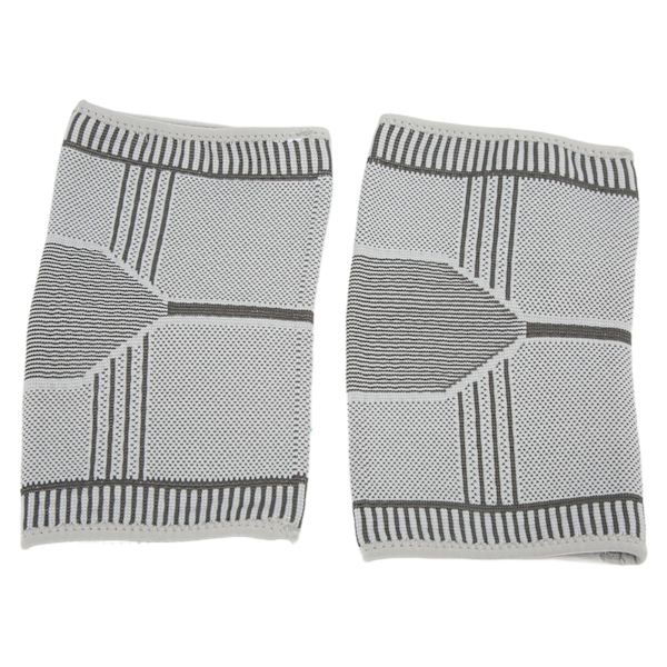 1 par armbågsstöd av grafen hög elasticitet Andningsbar 3D-vävande armbågsstöd för fitness basket volleyboll XL