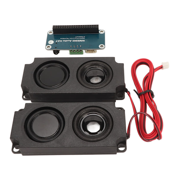 HiFi Lydkort I2S Interface I2C Kontrol WM8960 Chip 3,5 mm Jack Audio HAT Modul til RasPi Motherboard Dekoding