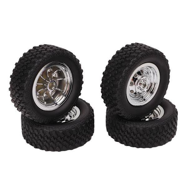 4kpl RC-auton pyöränrenkaita, alkuperäinen kumi ja muovi, RC-leluauton renkaat MN78 RC-autoille 1/12