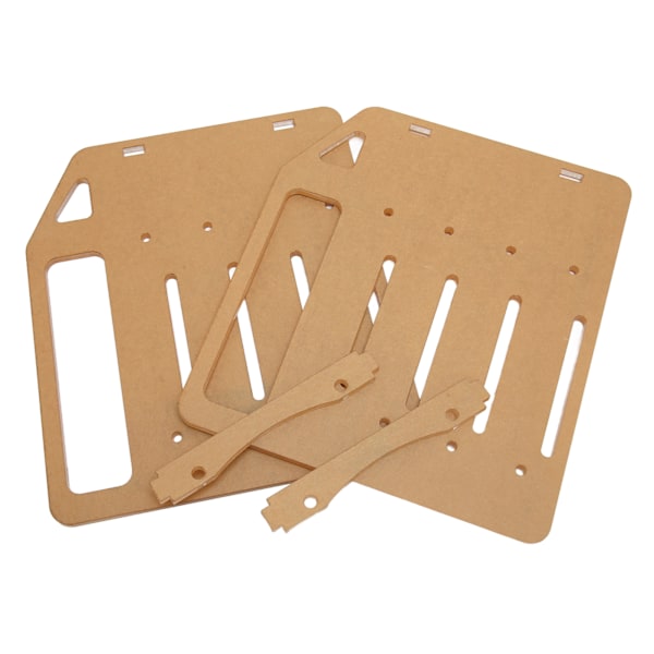 DIY Hårddiskfäste Flera Lager Noggranna Monteringshål DIY Akryl Hårddiskställ för Skrivbord 4 Lager