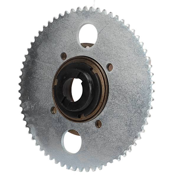 25H 4 Hål 65T Freewheel Kedjehjulskopplingssats Stål Cykel Kedjehjul Modifierade delar för skotermodifiering