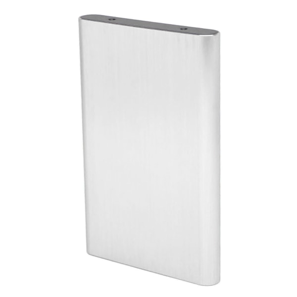 2,5 tuuman SATA HDD -kotelo, Type C, 10 Gbps, nopea kannettava kiintolevykuori LED-ilmaisimella, hopea