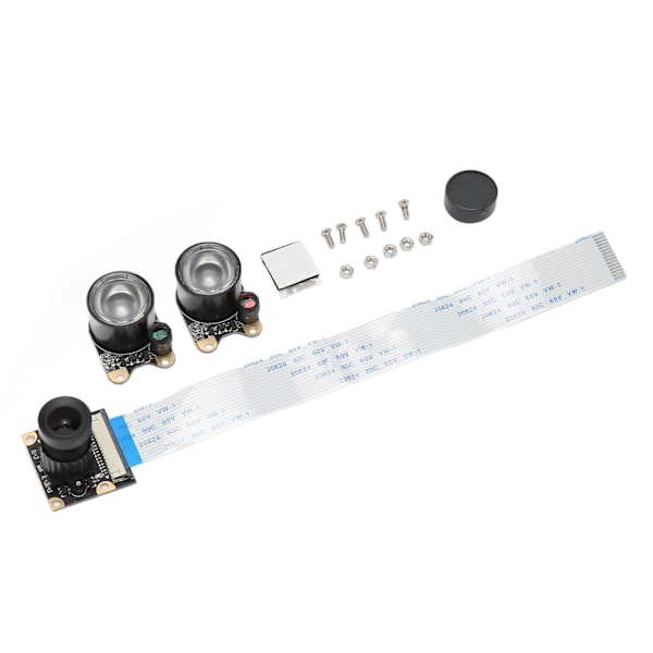 For RasPi Kameramodul 5MP 1080P Infrarød Nattsyn Manuell Fokusering OV5647 Sensor for Reparasjon Erstatning