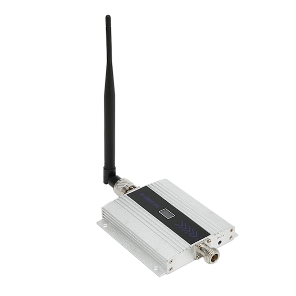 Mobil Repeater Hög Förstärkning Snabb Hastighet Mobiltelefon Signalförstärkare för CDMA 210MHz 3G Silver 100‑240V EU-kontakt