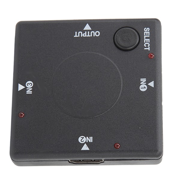 3 in 1 Out Switcher 1080P HD Multimedia Interface Splitter Adapter Video Converter för bärbar dator