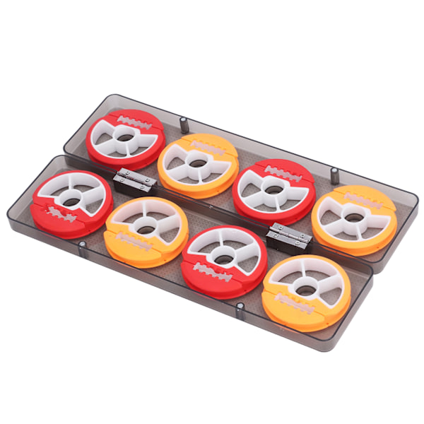 Fishing Line Spool Box Multifunktionell Färgglad 8 Spool Fishing Line förvaringsbox för fisketillbehör