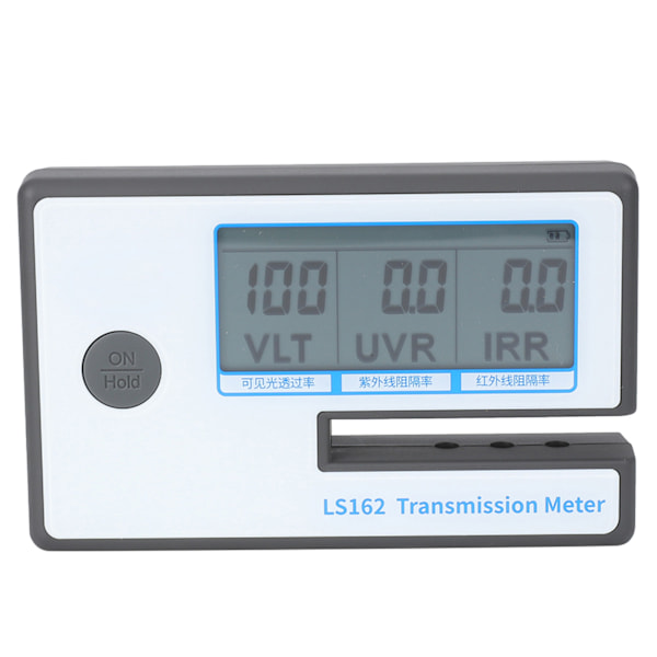 Digital Vindue Tone Meter - Mål Solfilm Transmission, VLT, UV og IR Afvisning