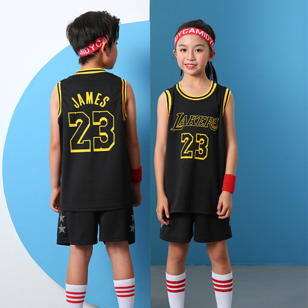 Basketballuniform til børn Kobe Bryant trøje kortærmet sommersportstøj 20 yards/110/4xs egnet (105-115 cm) 2