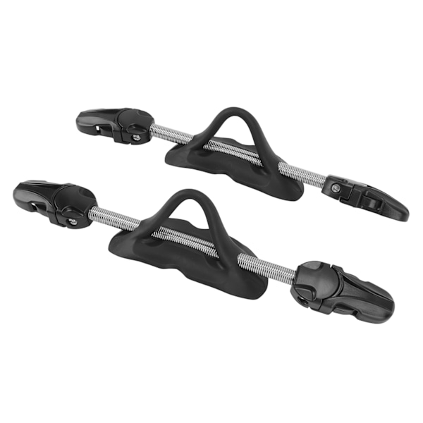 2 stk dykkefinnerem Justerbar hurtigspenne Universal Scuba Diving Fin Spring Hælrem Erstatning B-spenne