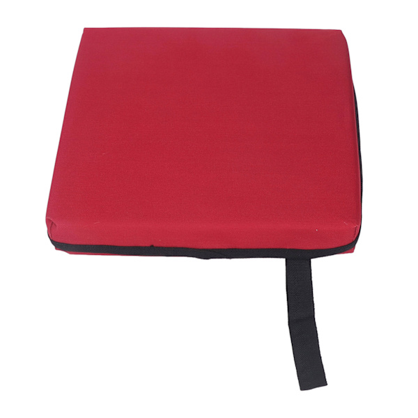 Utesittepute Multipurpose Enkellags Svamp Oxford Cloth Stol Ryggpute for Stadion Vinrød