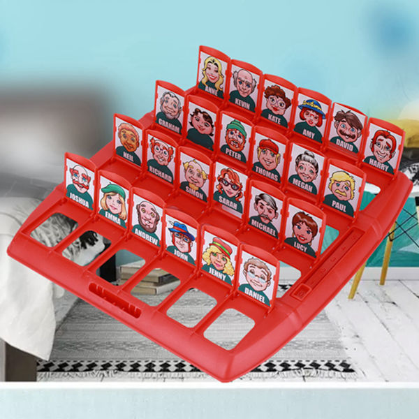 Hvem Er Det Klassisk Brætspil Sjovt Familiespil Forældre Børn Spil Børn Legetøj Gave