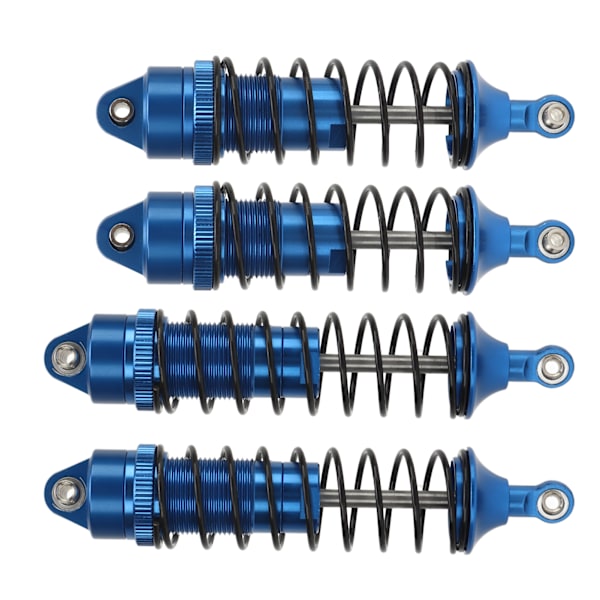 Bak främre RC bil stötdämpare aluminiumlegering hög hållfasthet för Traxxas Slash 4x4 1/10 Mörkblå