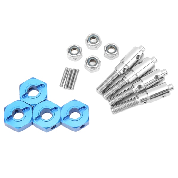 RC Wheel Hex Nav Drive Adapter 12mm Hex Drive Adapter Tillbehör för Unimog P06 RC Car