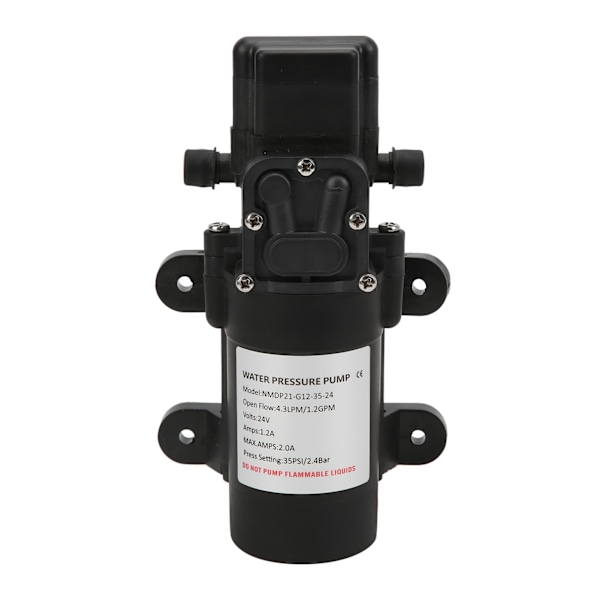 Vesipumppu, itseimevä kalvo, sähköinen 24V 1.2GPM 35PSI, veneen, akvaarion puhdistukseen