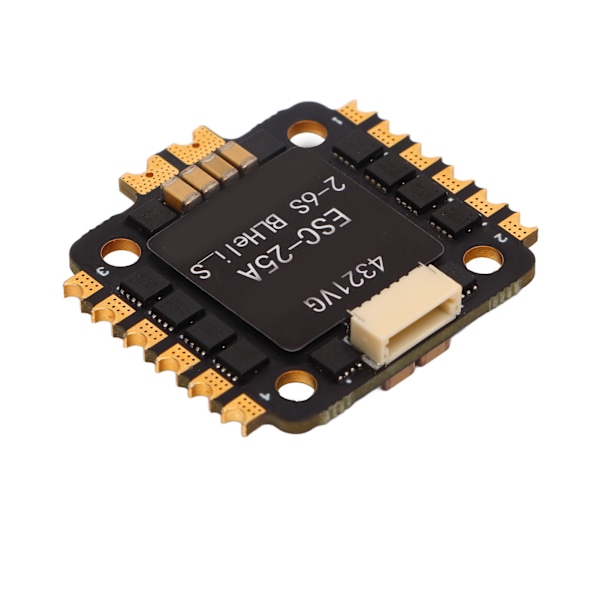 HAKRC 25A RC Quadcopter Speed ​​Controller PCB 4 i 1 Drone ESC för FPV Flying Machine Black