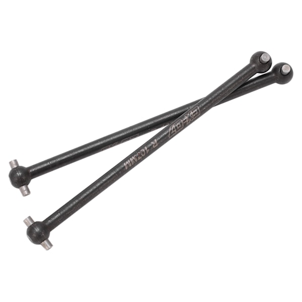 2 st RC bil bakre drivaxel höghållfast stål hundben bakre drivaxel ersättning för ZD Racing DBX07 EX 07 1/7