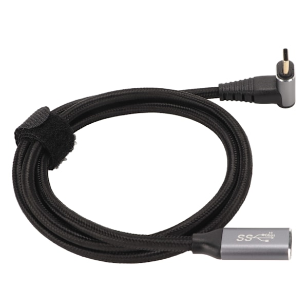 USB C 3.1 Han til Hun Kabel PD100W Hurtig Opladning 10Gbps 4K ved 60Hz USB C Opladningskabel til Steam Deck Spilkonsoller 100cm/39.4in