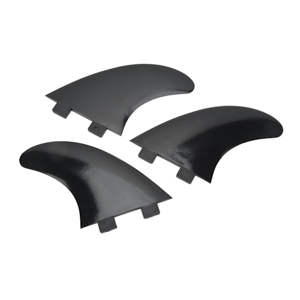 3 Styck Surfboard fenor PVC Quick Release Ersättning Tri Fin Set för Longboard Surfboard Paddleboard