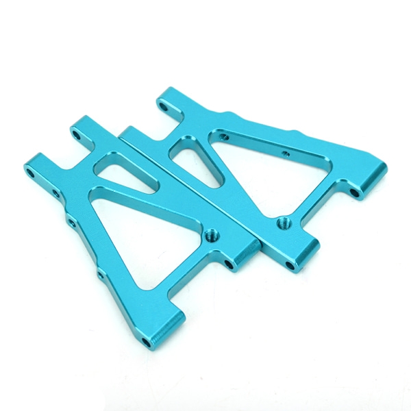 2 STK legering forreste nedre arm opgraderingsdele Passer til KYOSHO 4WD Optima 1/10 terrænkøretøj (blå)