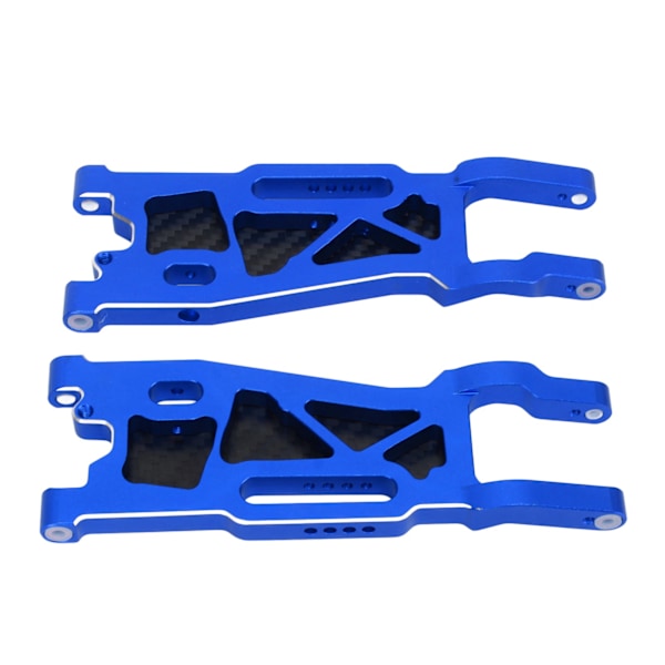 RC etuakselin ripustusvarret setti alumiiniseos ja hiilikuitu levy RC etuakselin ohjausvarret TRAXXAS 1/8 4WD SLEDG Blue
