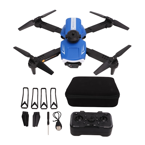 XT2 Kaikki Sivut Esteiden Välttely Drone 4K Kaksoiskamera Ilmakuvaus Valokuvaus Optinen Virtaus Asemanmääritys Taitettava Quadcopter Leikkikalut Lahjat Sininen