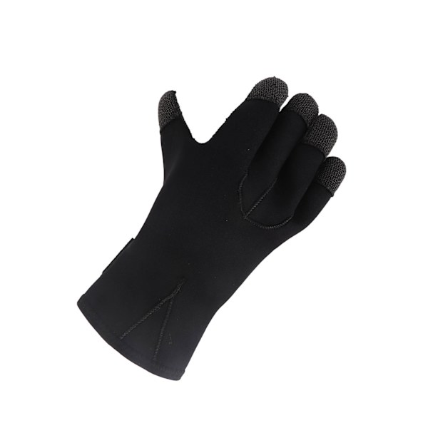 1 par 3 mm unisex dykkerhandsker Skærebestandige vandtætte aramidfiberdykkerhandsker til svømning M