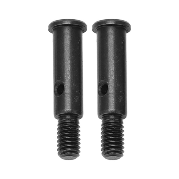 2 kpl RC etuakselin akseli terästä, korkealujuinen 23 mm RC-auton etuakselin akseli RC-auton tarvikkeet LOSI 1/10 22S 2WD:lle